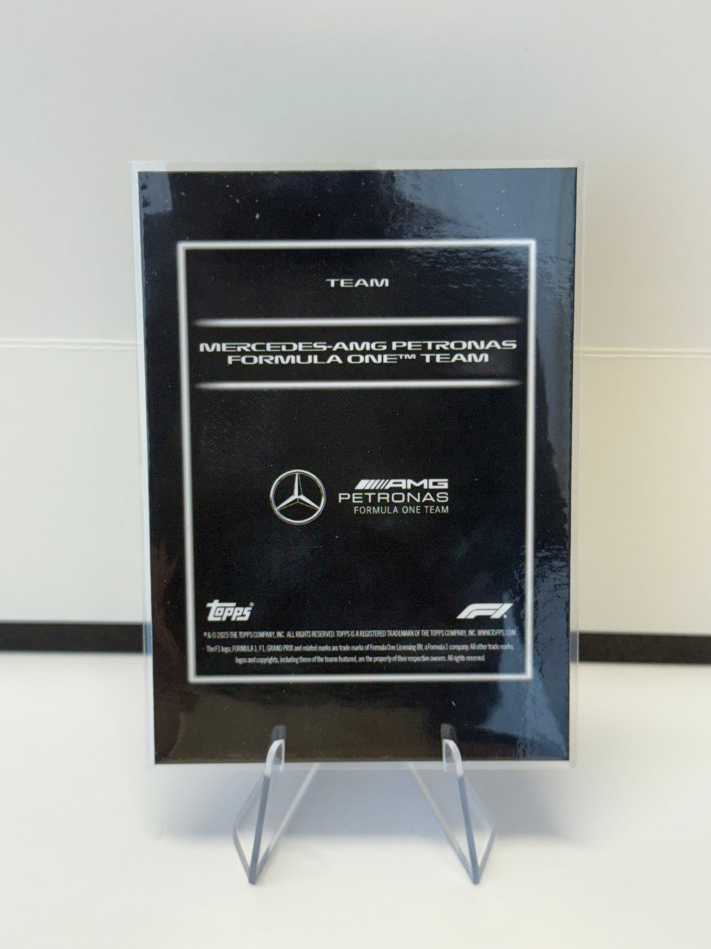 2025 Topps Lights Out F1 – Mercedes Team