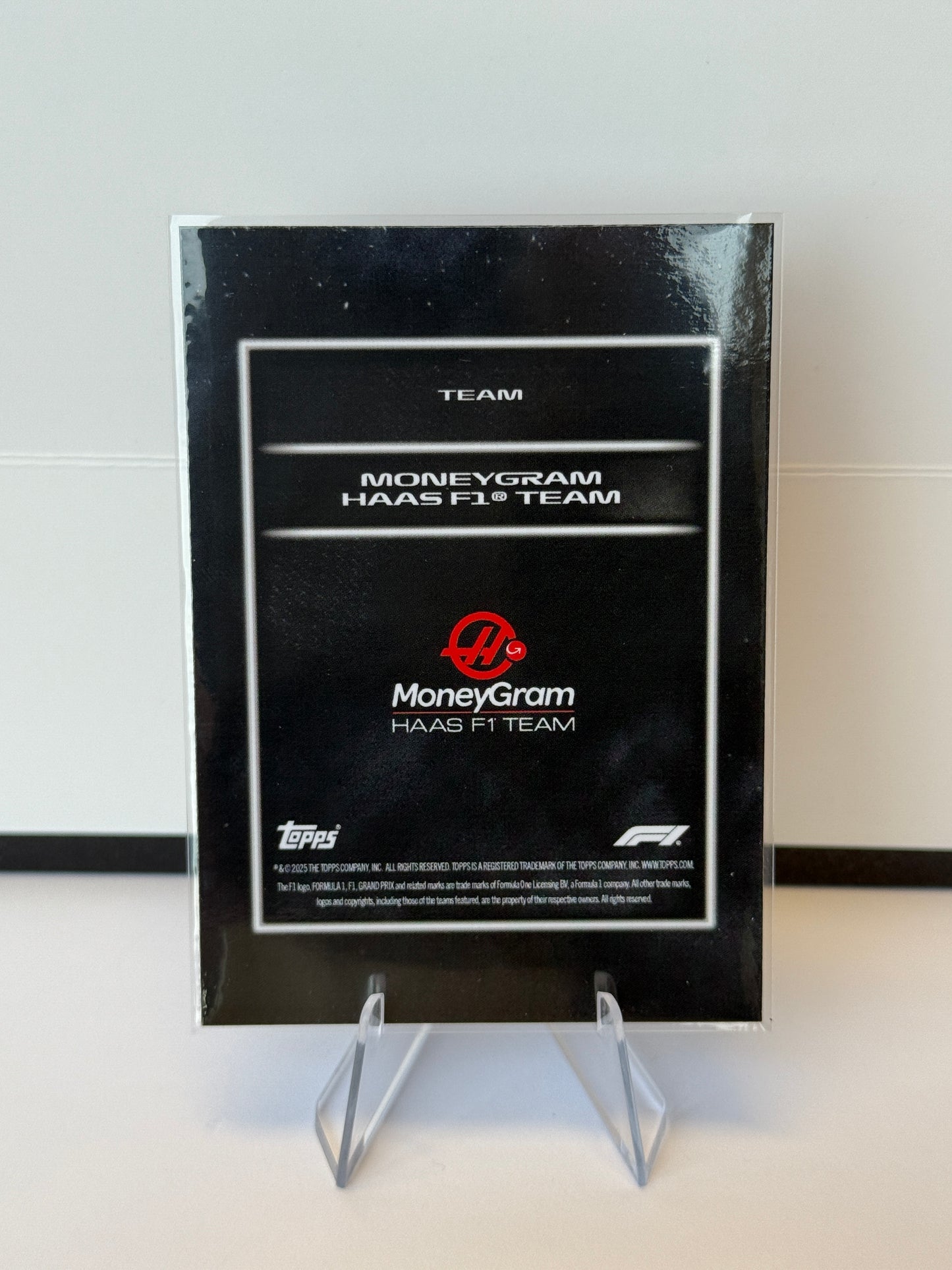 2025 Topps Lights Out F1 – Haas Team