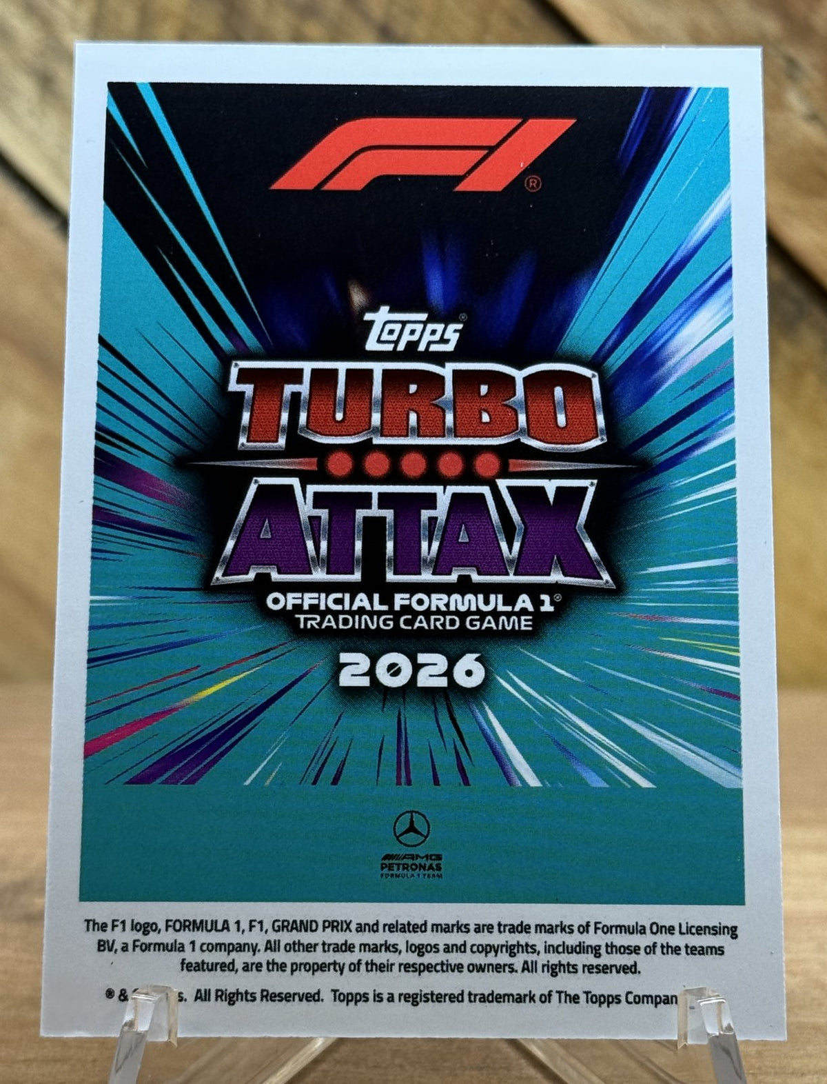 George Russell – Mercedes · 2026 Topps Turbo Attax F1 100 Club #294