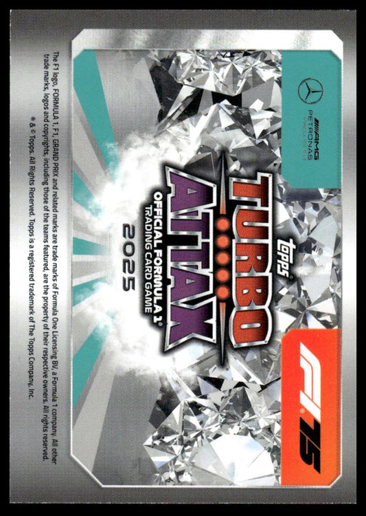 Turbo Attax 2025 #274 Mercedes Pit Stop Pros back