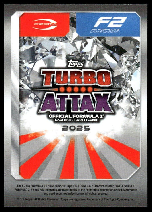 Turbo Attax 2025 #195 Alexander Dunne back