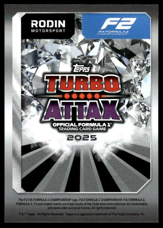 Turbo Attax 2025 #171 Max Verstappen back