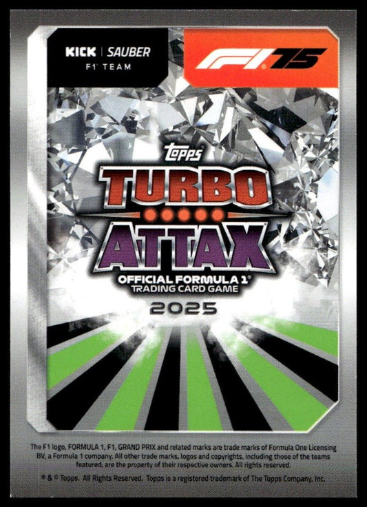 Turbo Attax 2025 #170 Nico Hulkenberg back