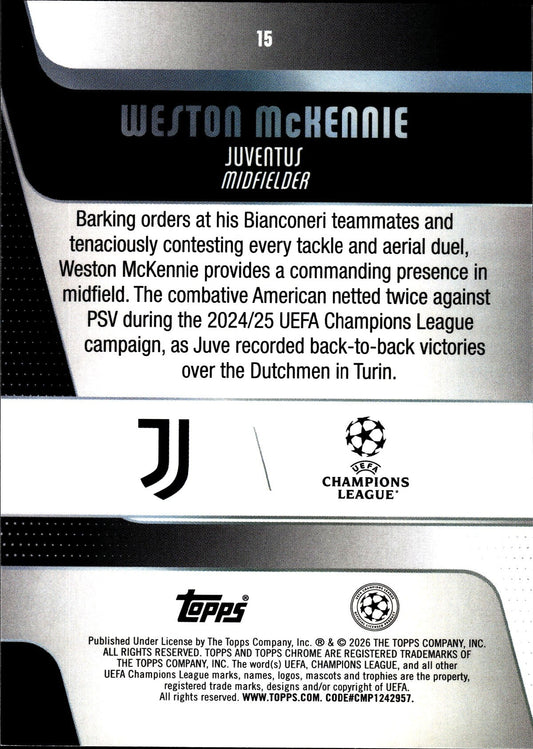 TCUCC26-015-weston-mckennie back