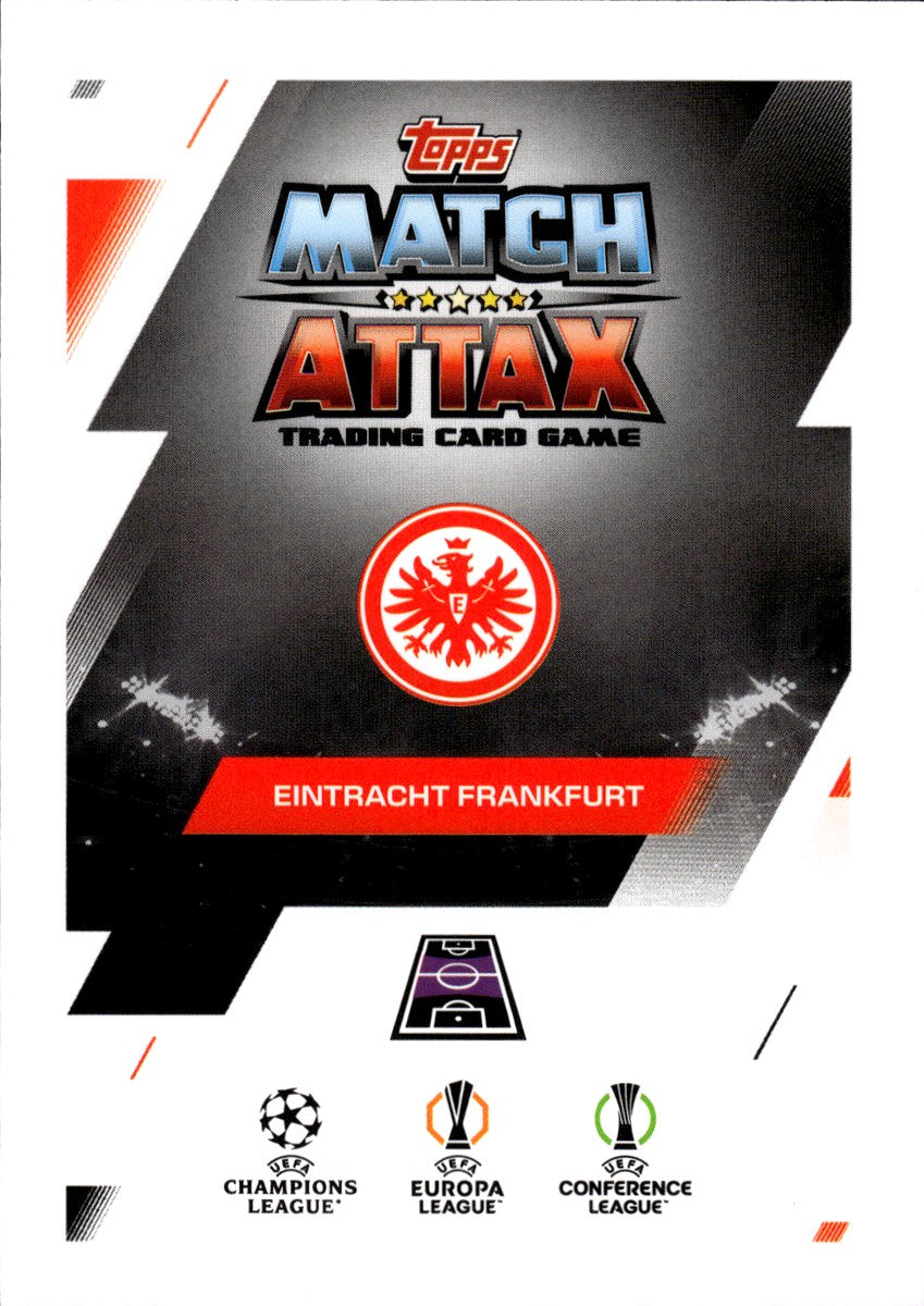 Ellyes Skhiri – Eintracht Frankfurt · 2025-26 Topps Match Attax UEFA Club Competitions #188 – back