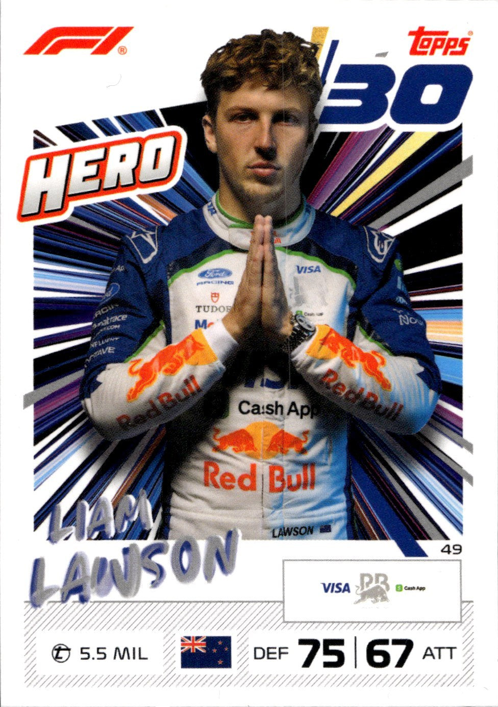 2026 Topps Turbo Attax F1 #49