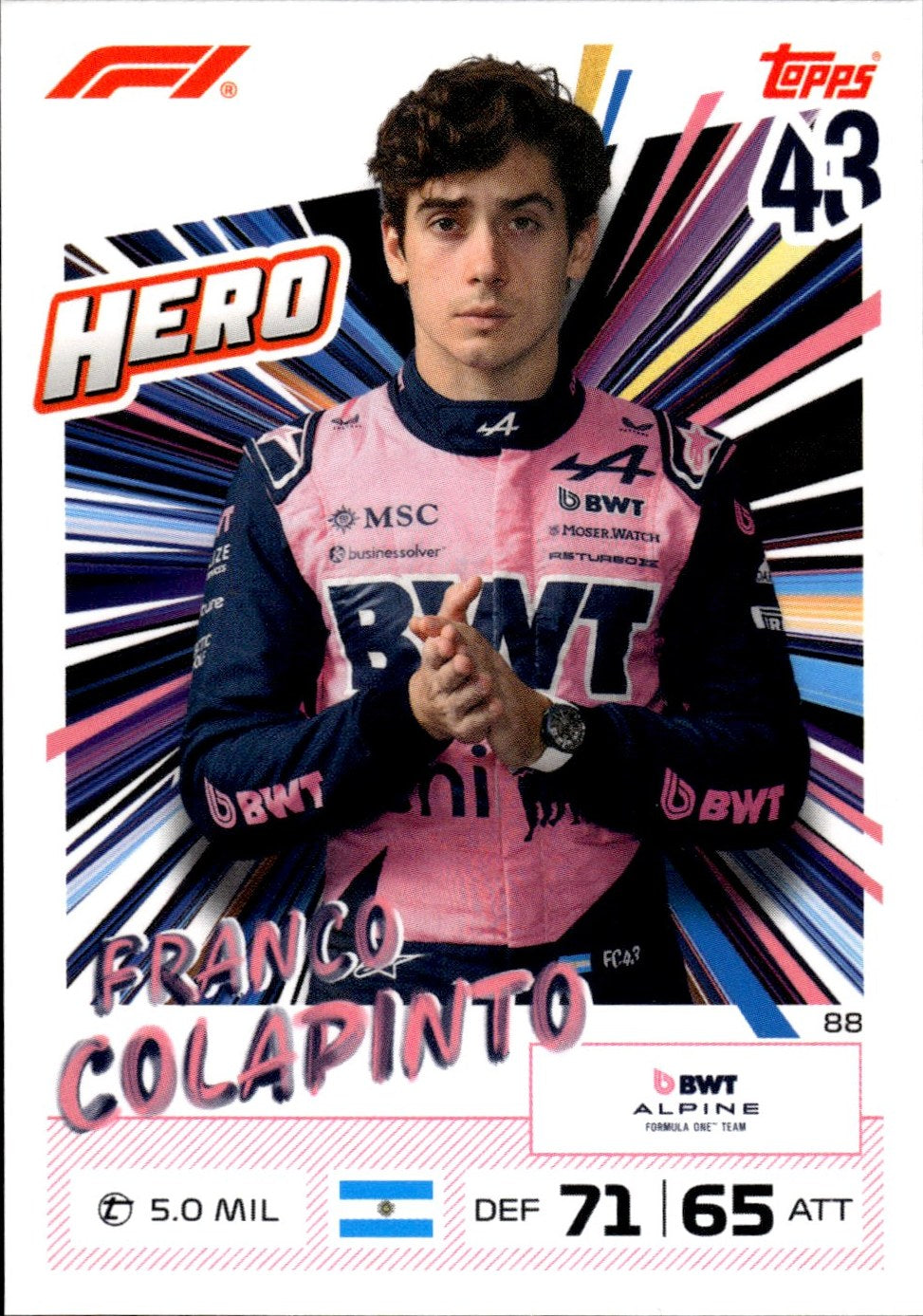 2026 Topps Turbo Attax F1 #88