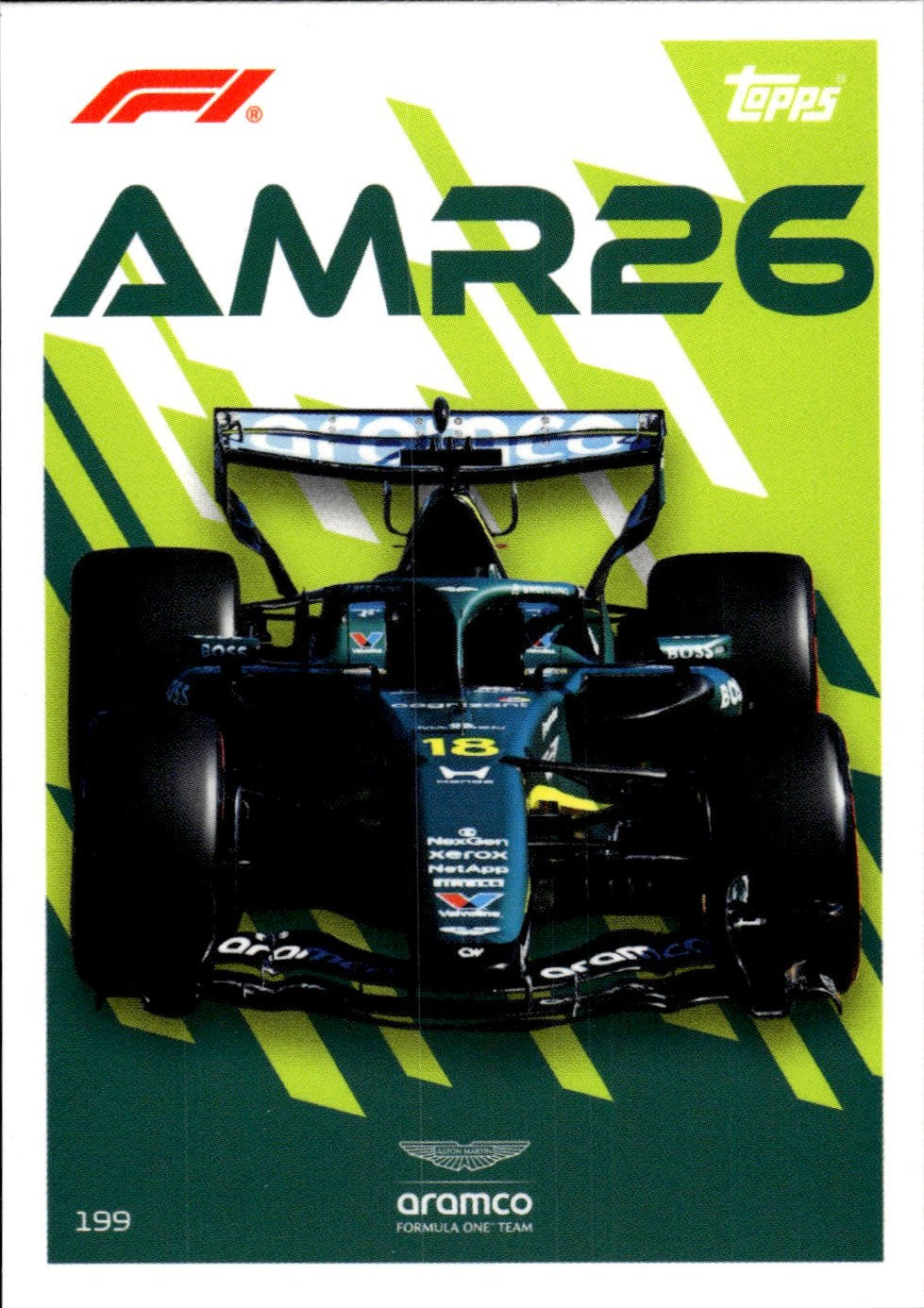 2026 Topps Turbo Attax F1 #199