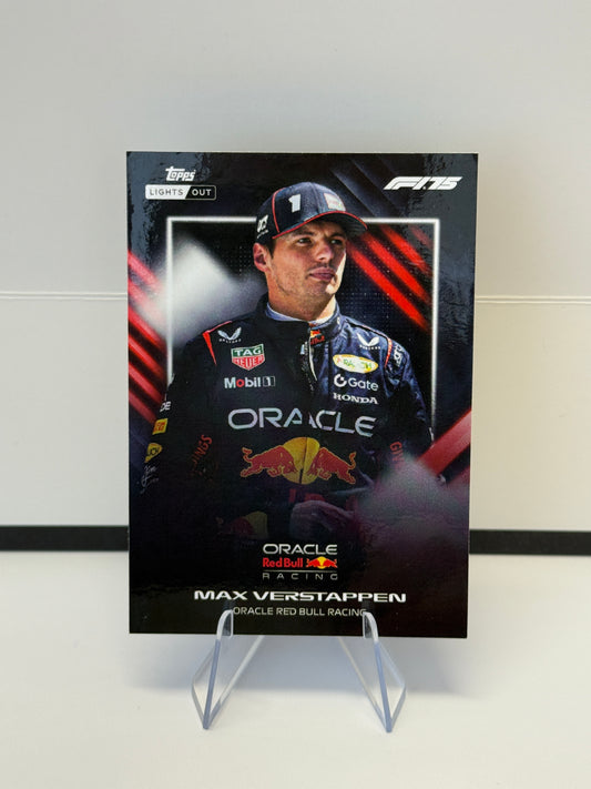2025 Topps Lights Out F1 – Max Verstappen