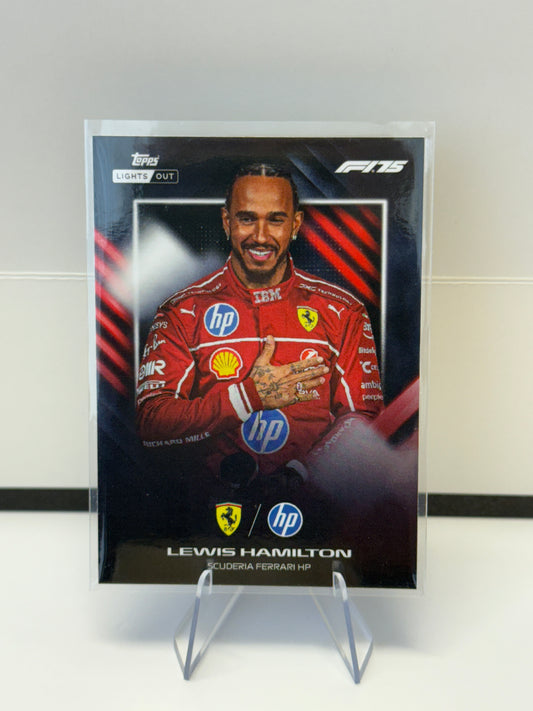 2025 Topps Lights Out F1 – Lewis Hamilton