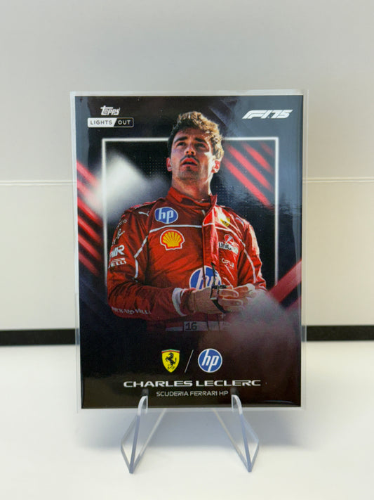 2025 Topps Lights Out F1 – Charles Leclerc