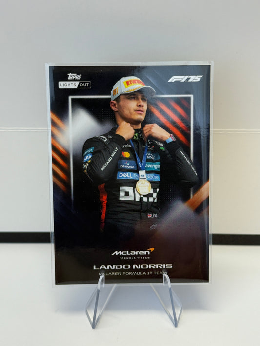 2025 Topps Lights Out F1 – Lando Norris