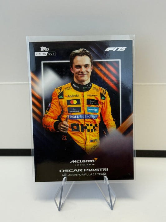 2025 Topps Lights Out F1 – Oscar Piastri