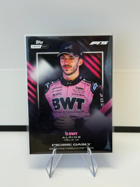 2025 Topps Lights Out F1 – Pierre Gasly