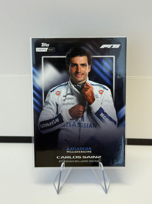 2025 Topps Lights Out F1 – Carlos Sainz