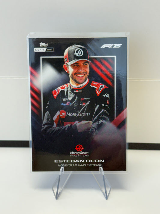 2025 Topps Lights Out F1 – Esteban Ocon