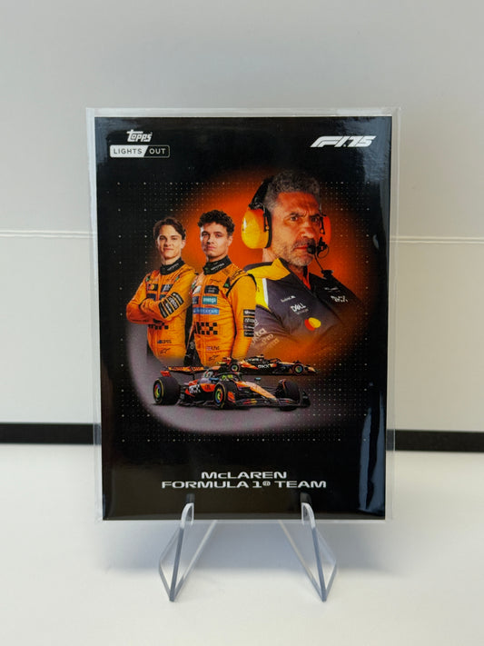 2025 Topps Lights Out F1 – McLaren Team