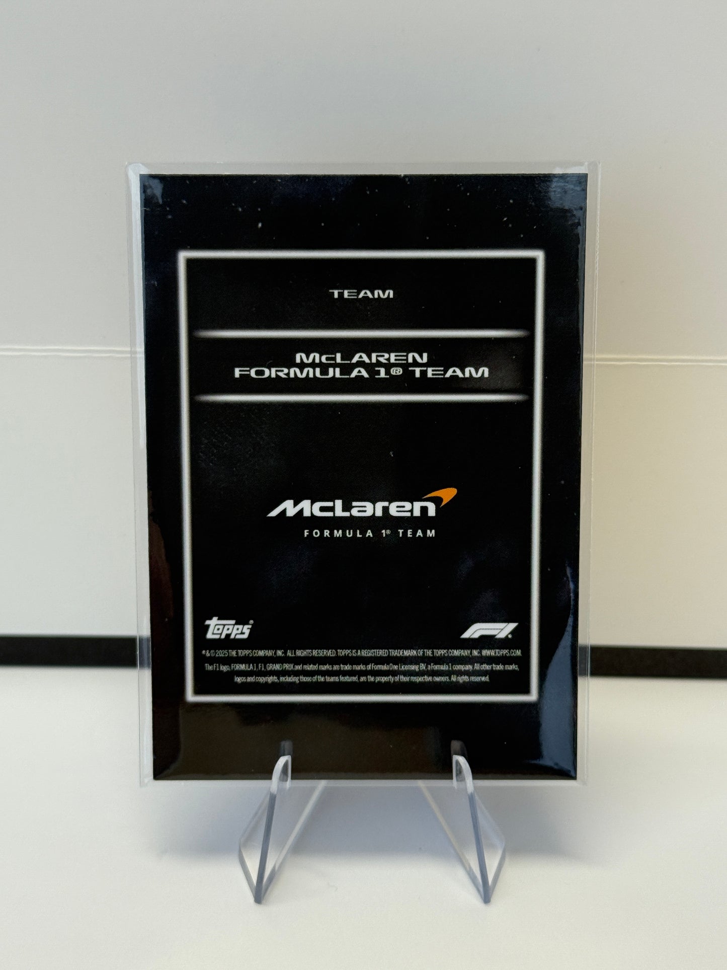 2025 Topps Lights Out F1 – McLaren Team