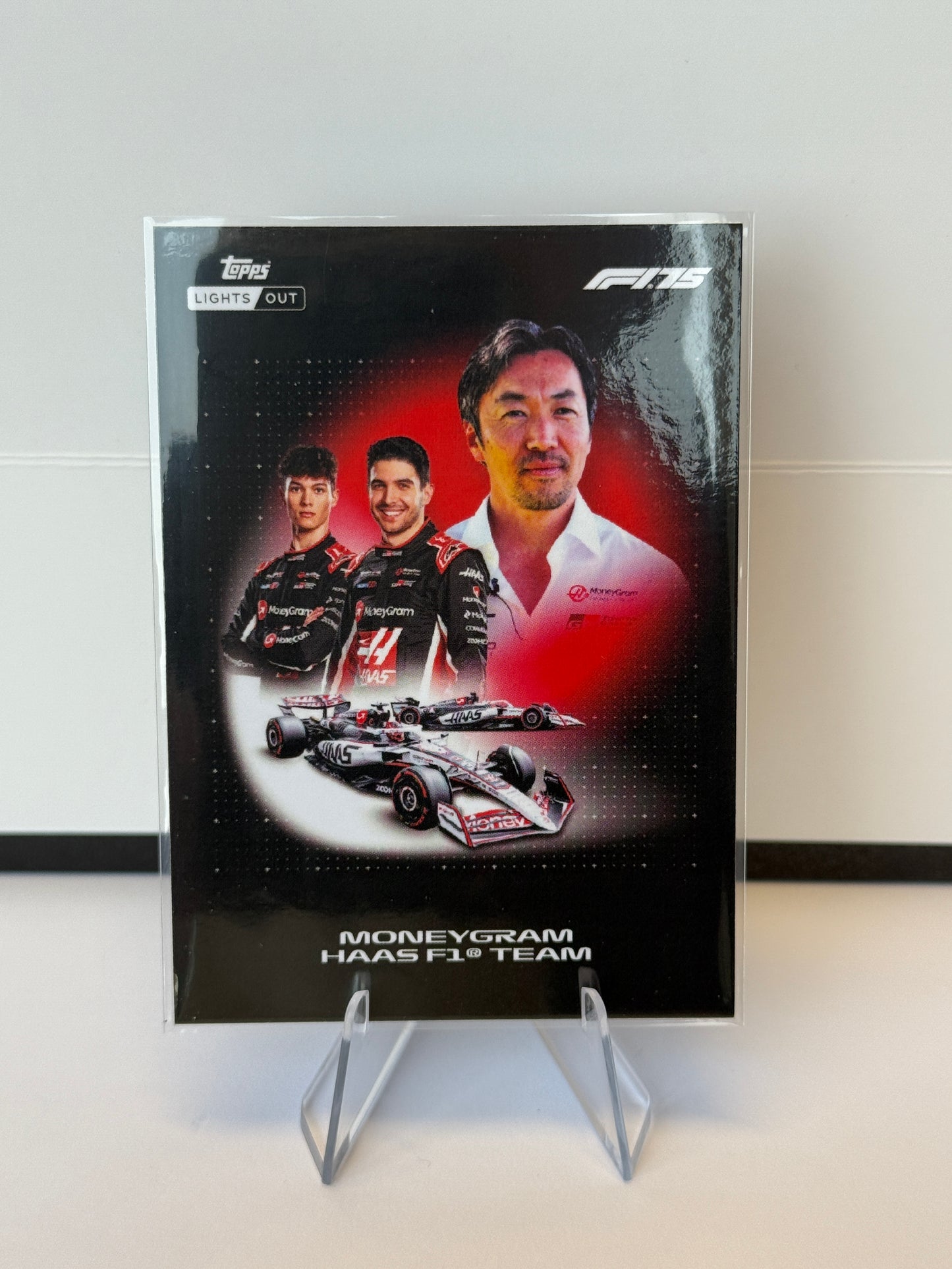 2025 Topps Lights Out F1 – Haas Team