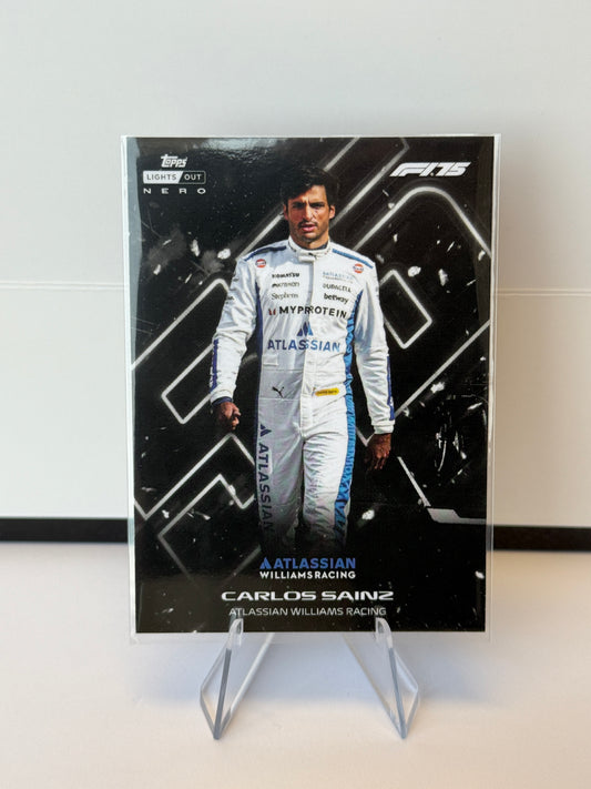 2025 Topps Lights Out F1 – Nero Carlos Sainz