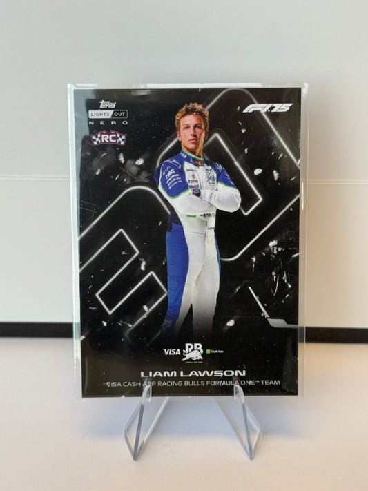 2025 Topps Lights Out F1 – Nero Liam Lawson