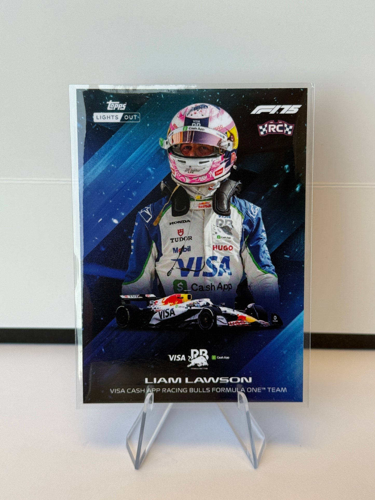 2025 Topps Lights Out F1 – Bright Future Liam Lawson