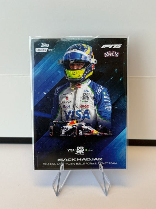 2025 Topps Lights Out F1 – Bright Future Isack Hadjar