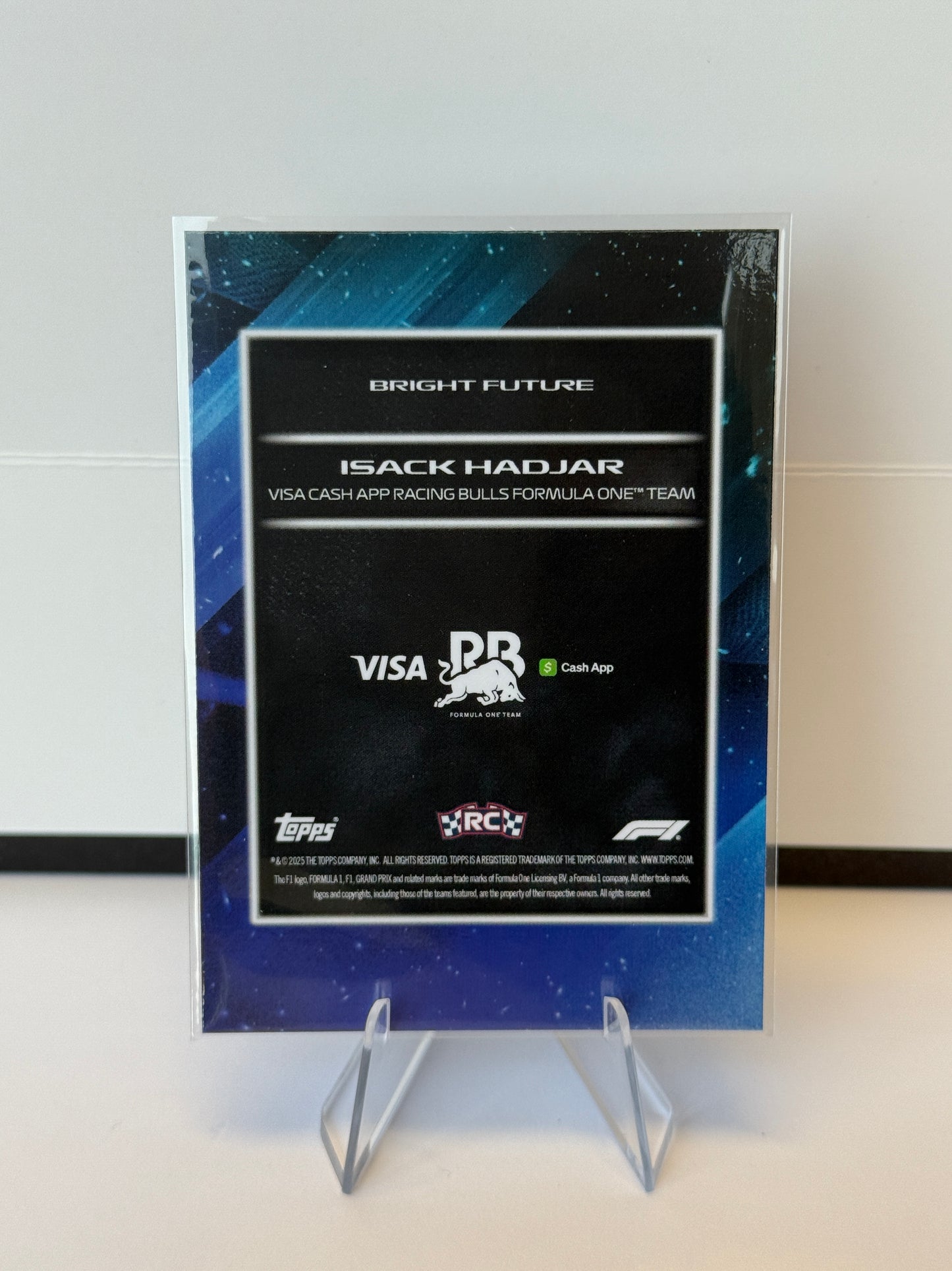 2025 Topps Lights Out F1 – Bright Future Isack Hadjar