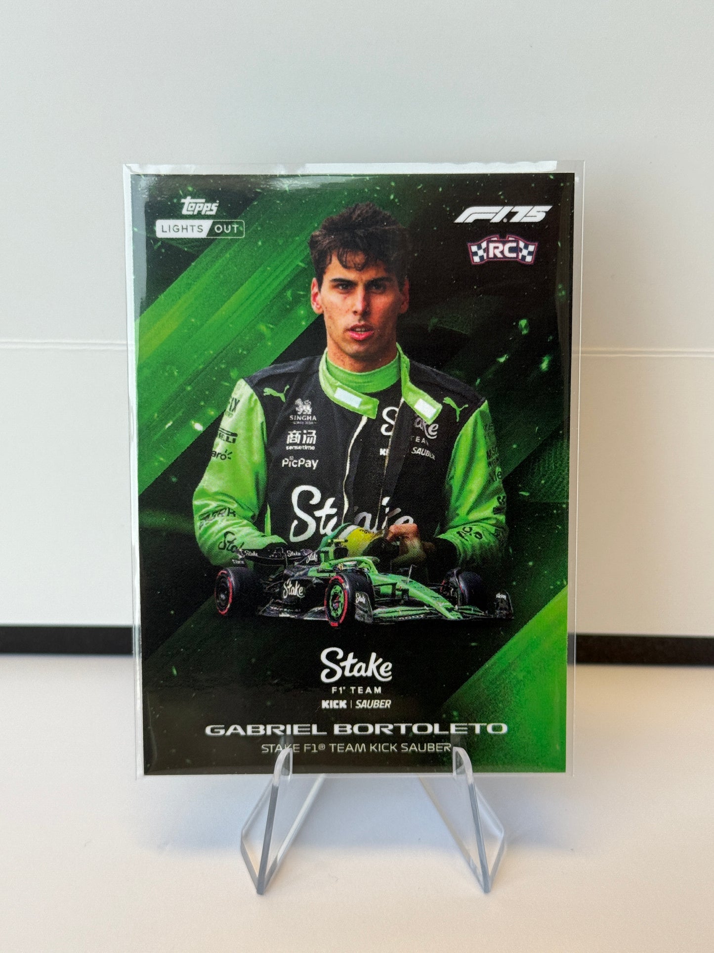 2025 Topps Lights Out F1 – Bright Future Gabriel Bortoleto
