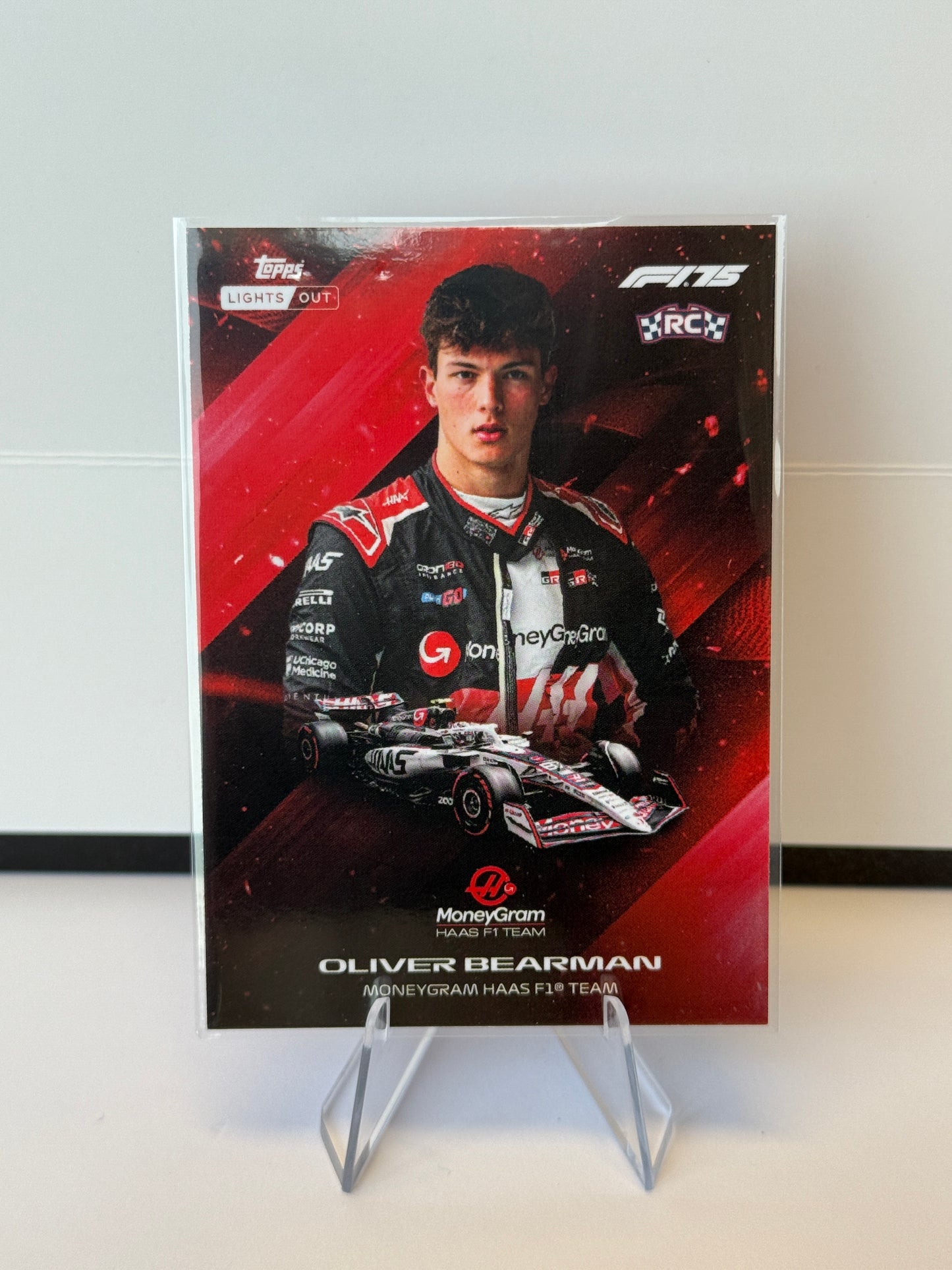 2025 Topps Lights Out F1 – Bright Future Oliver Bearman