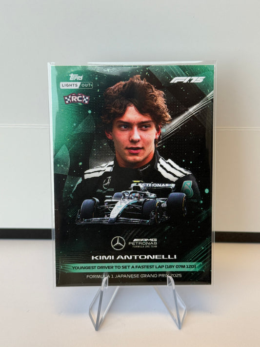 2025 Topps Lights Out F1 – Records Kimi Antonelli
