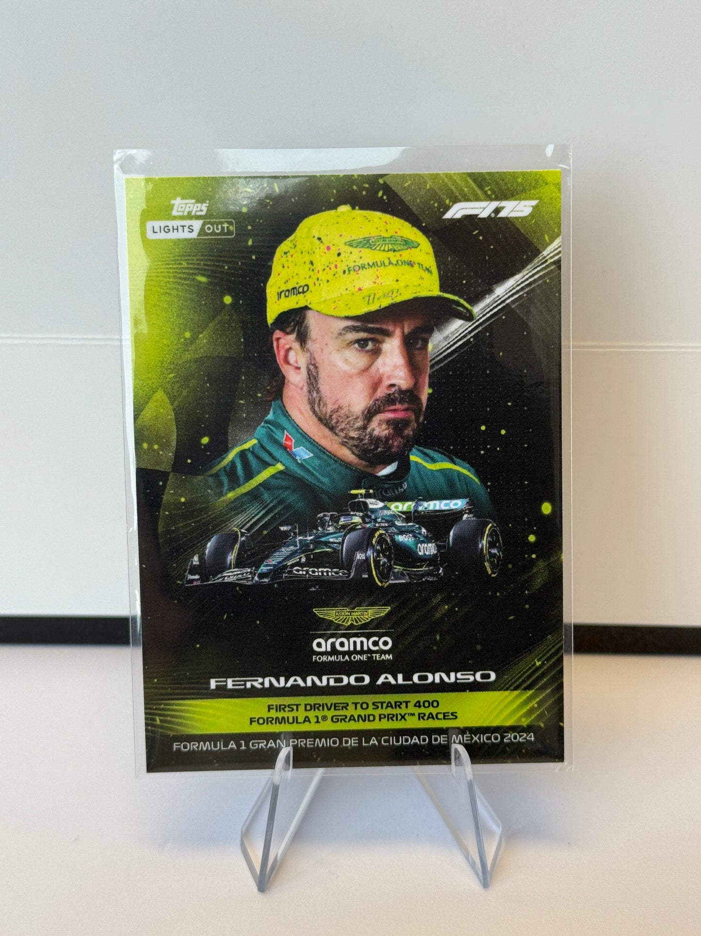 2025 Topps Lights Out F1 – Records Fernando Alonso