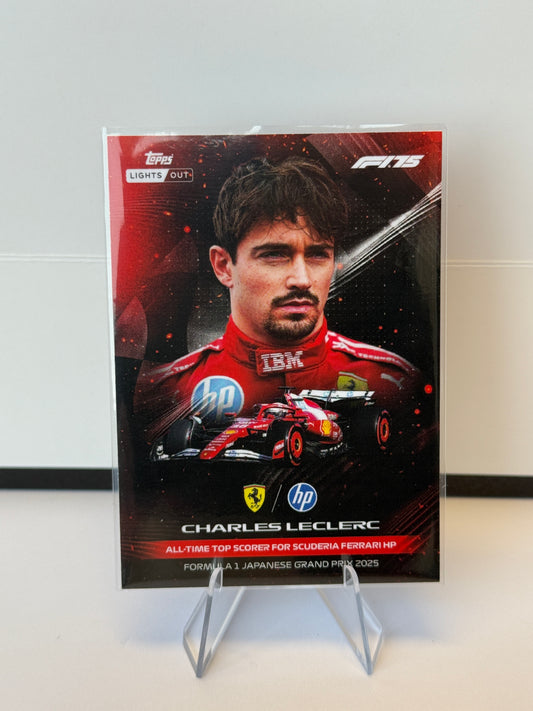 2025 Topps Lights Out F1 – Records Charles Leclerc
