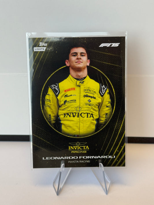 2025 Topps Lights Out F1 – Next Gen Leonardo Fornaroli