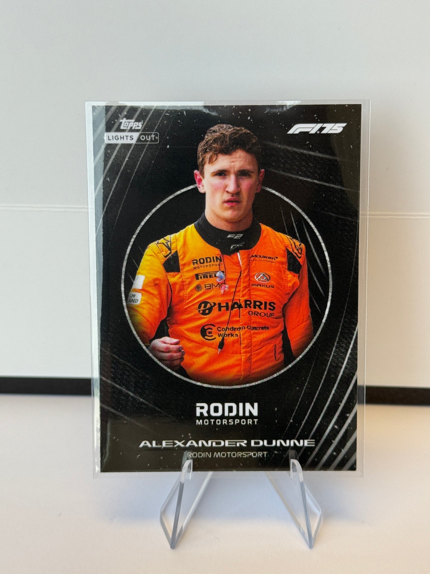 2025 Topps Lights Out F1 – Next Gen Alexander Dunne