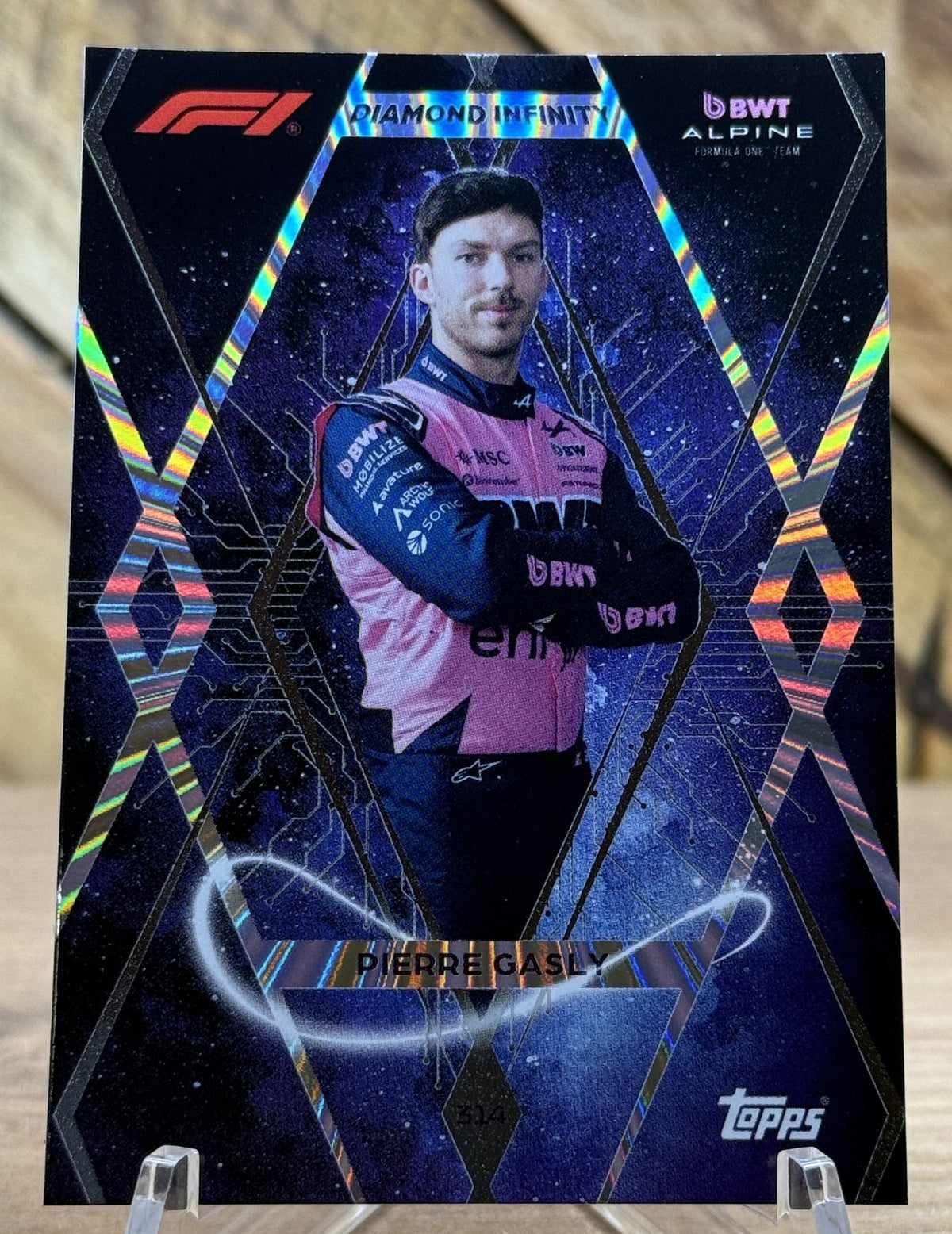 Pierre Gasly – Alpine · 2026 Topps Turbo Attax F1 Diamond Infinity #314