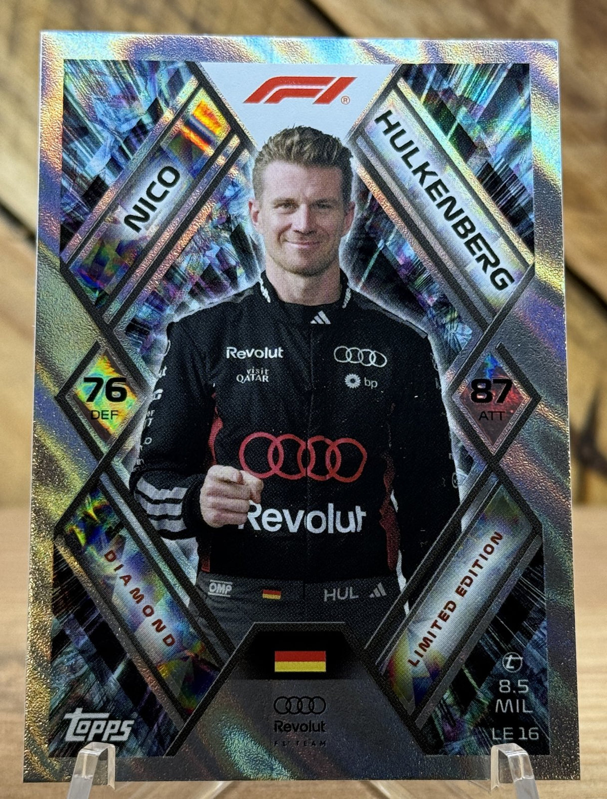 Nico Hulkenberg – Audi · 2026 Topps Turbo Attax F1 Limited Edition #LE16