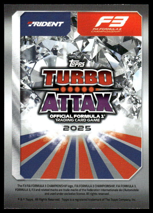 Turbo Attax 2025 #229 Charlie Wurz back