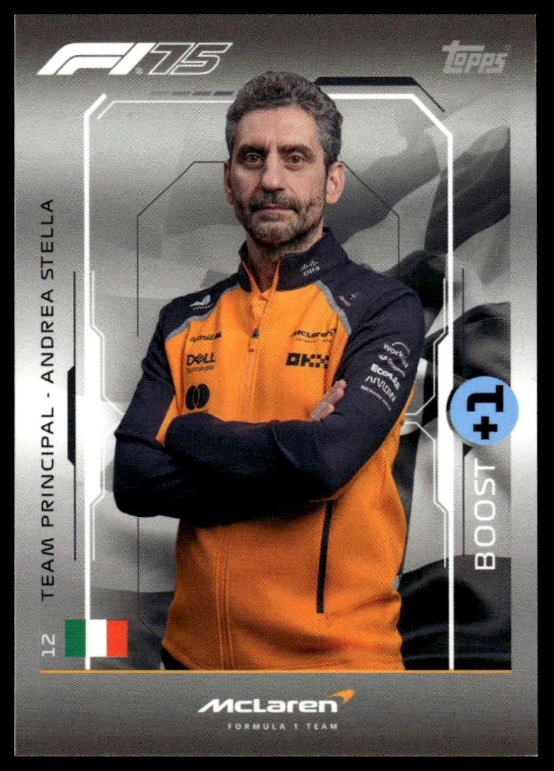 Turbo Attax 2025 #12 Andrea Stella front