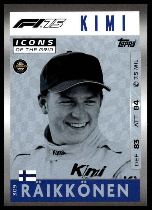 Turbo Attax 2025 #309 Kimi Raikkonen front