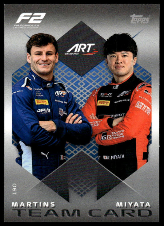 Turbo Attax 2025 #190 ART Grand Prix team card front