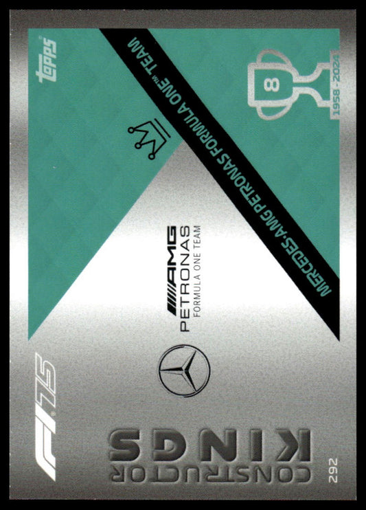 Turbo Attax 2025 #292 Mercedes Constructor Kings front