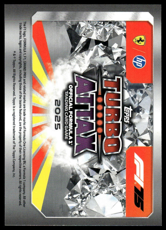 Turbo Attax 2025 #108 Charles Leclerc Highlights back