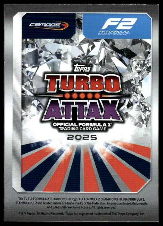 Turbo Attax 2025 #215 Arvid Lindblad back
