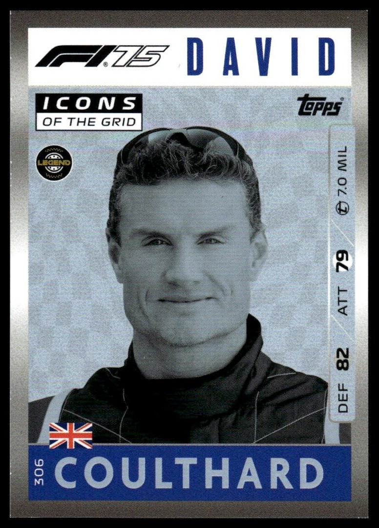 Turbo Attax 2025 #306 David Coulthard front