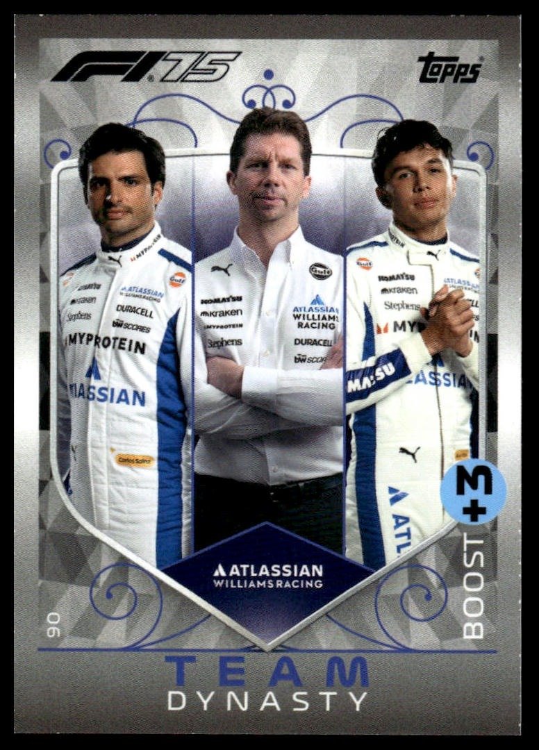 Turbo Attax 2025 #90 Williams front