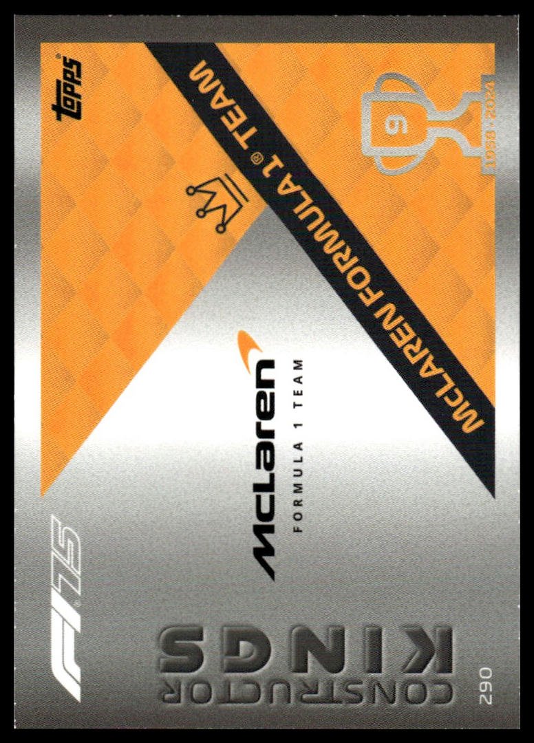 Turbo Attax 2025 #290 McLaren front