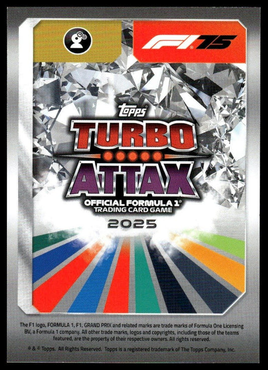 Turbo Attax 2025 #9 Safe Collision back