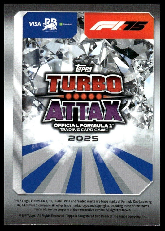 Turbo Attax 2025 #75 Laurent Mekies back