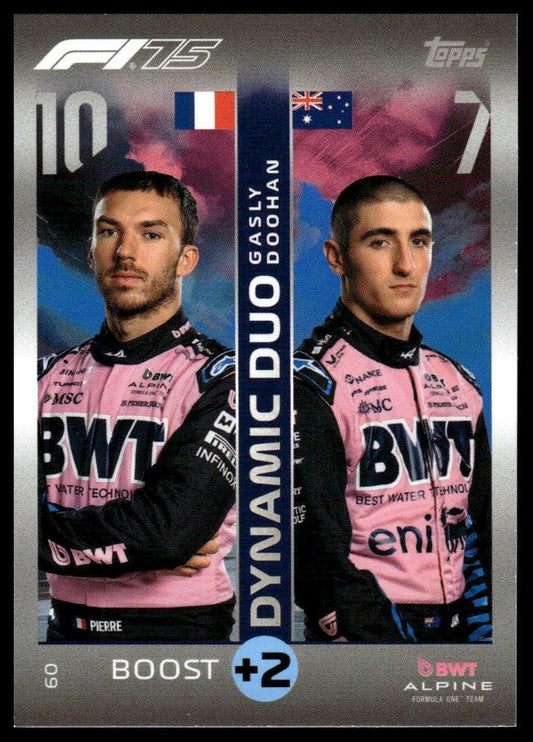 Turbo Attax 2025 #60 Gasly & Doohan front